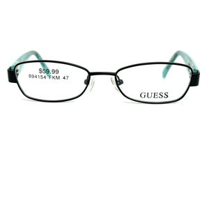 Guess Kids Eyeglasses‎ Frames GU9092 BLK Black Blue Full Rim 47-16-130 H19298